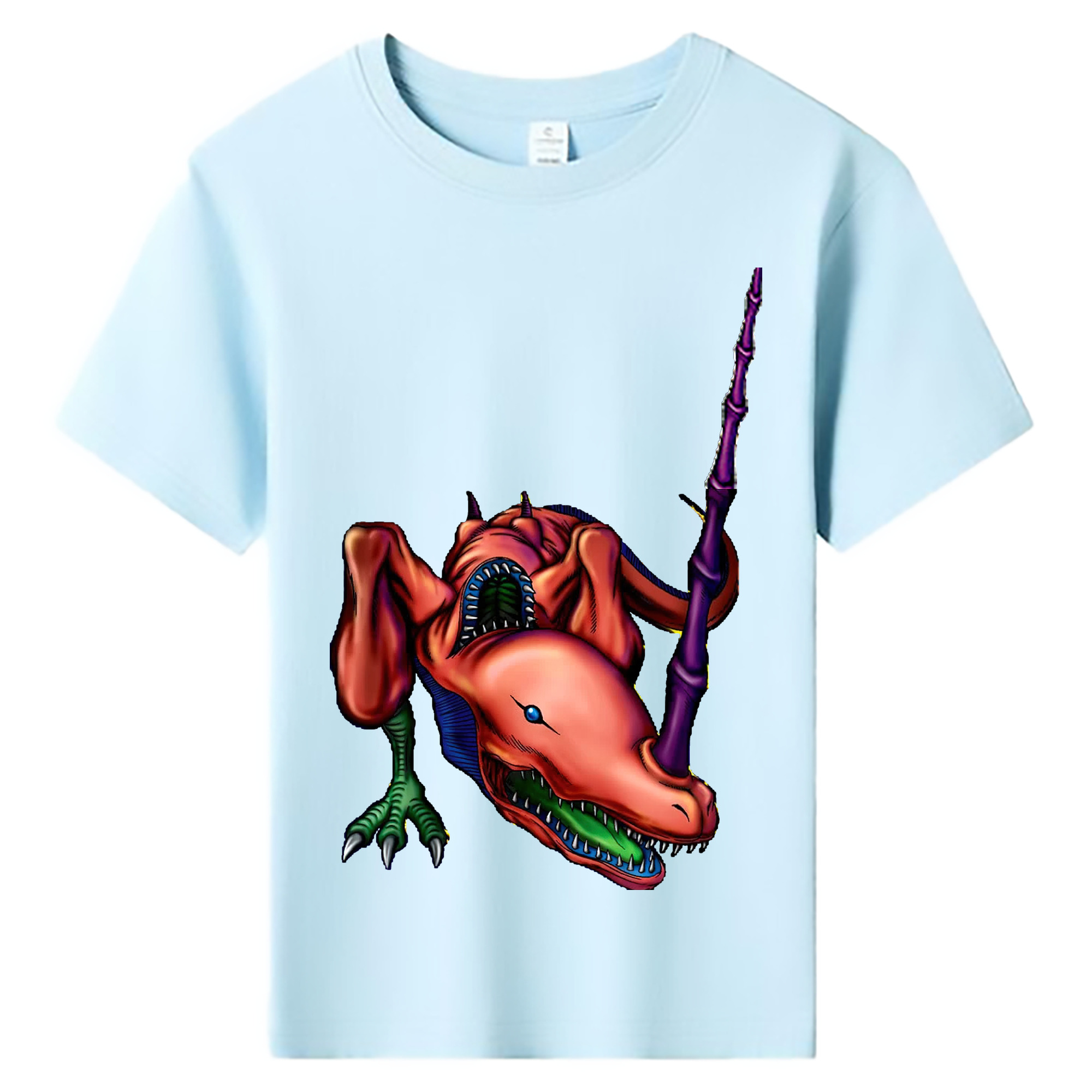（画像用） 遊☆戯☆王 Yu-Gi-Oh! 綿100％キッズTシャツ（フロントプリント）
